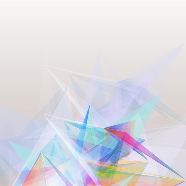 Technology concept abstract polygonal background