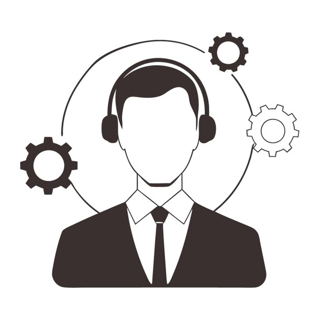 technology concept vector illustration featuring consulting design flat style elements