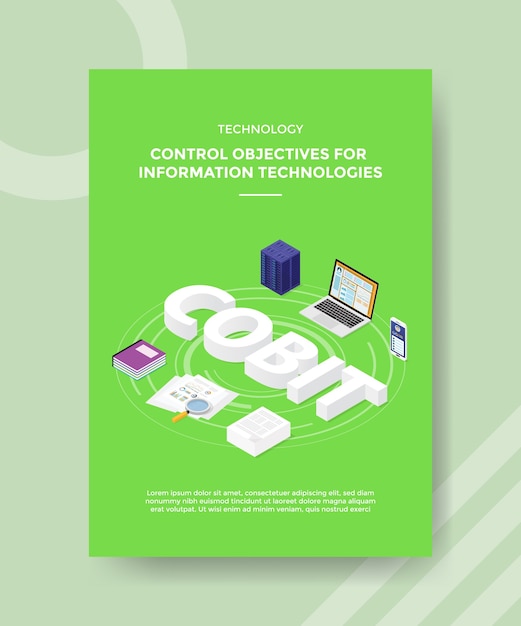 Technology control objectives for information technologies flyer template