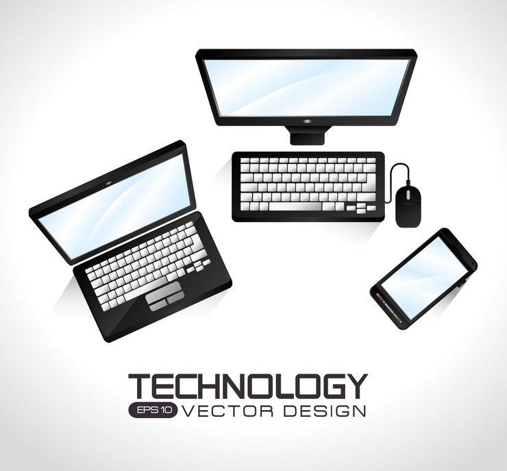 Vector technology design, vector illustration.