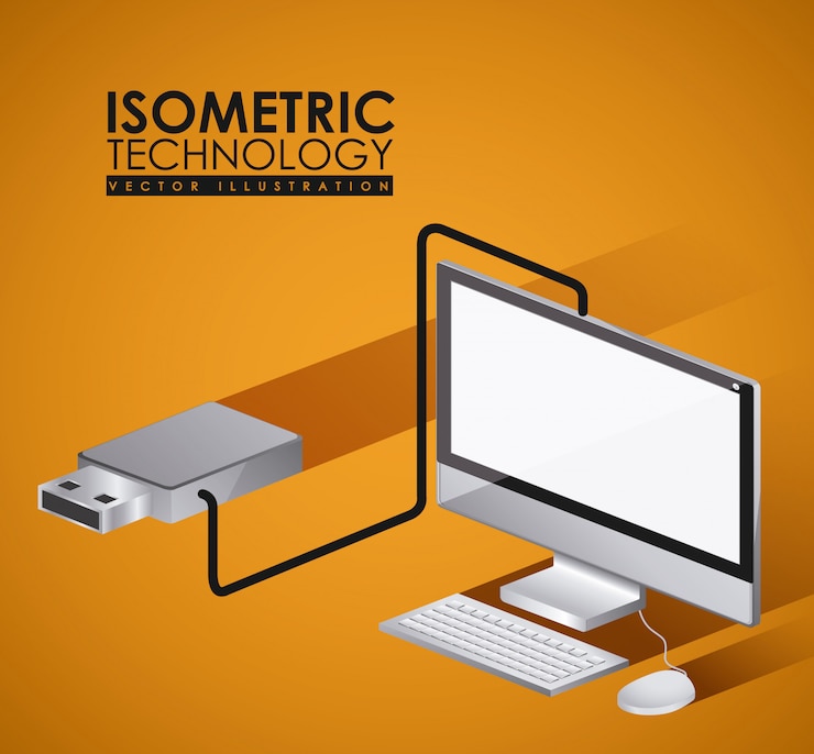 Vector technology design, vector illustration.