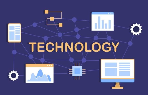 Vector technology and devices vector concept