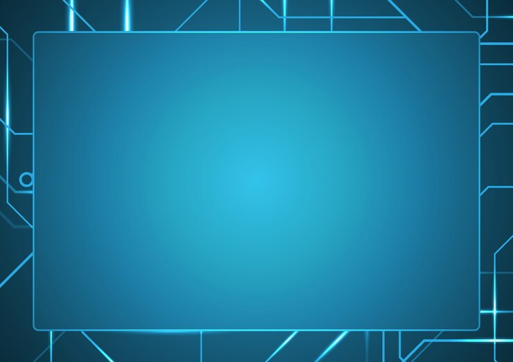 Vector technology digital future abstract circuit frame bacground