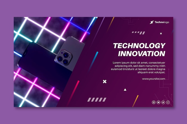 Vector technology and future banner