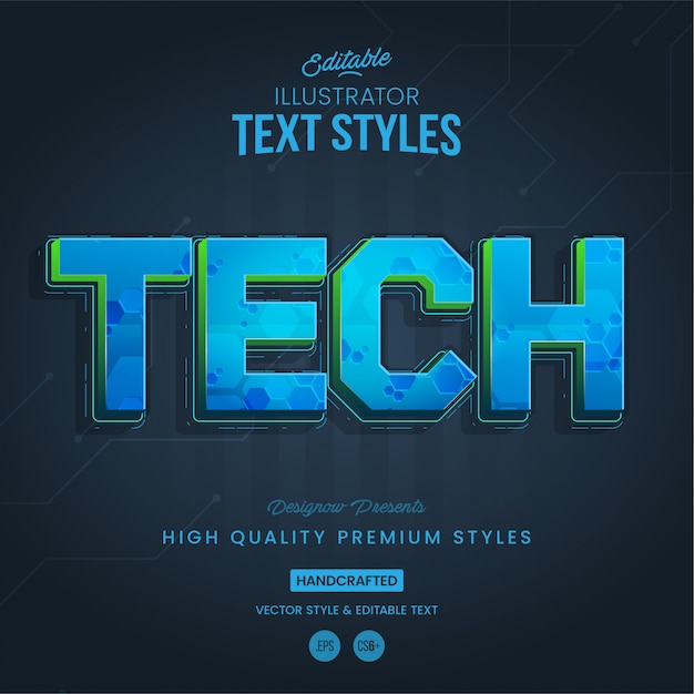 Technology Futuristic Text Style