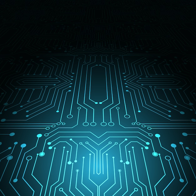 Technology geometric background