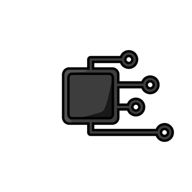 Technology icon vector