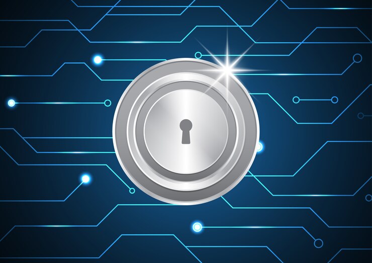 Vector technology lock circuit background