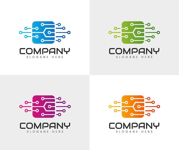 Technology logo design