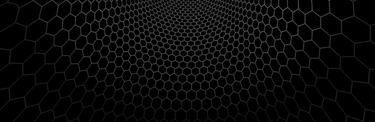 Vector technology and science vector background, tech abstraction with hexagons mesh electronics and digital style in 3d dimensional perspective, abstract illustration.