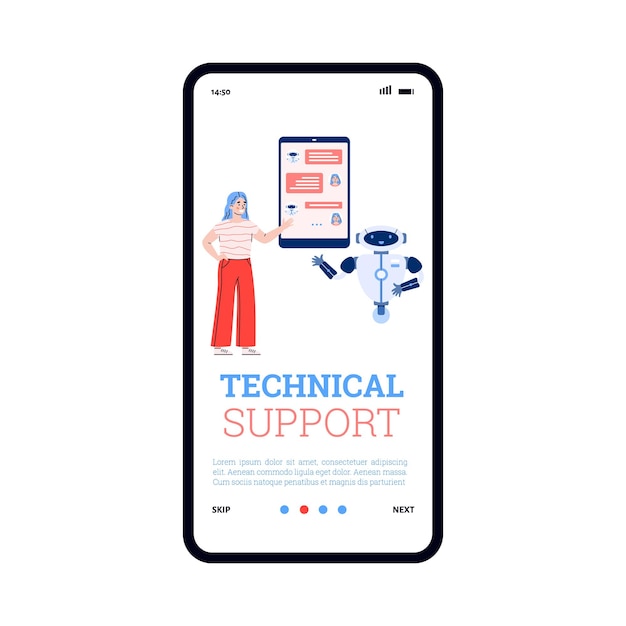 チャットボットを使用したテクニカルサポートとサービスのテクノロジー