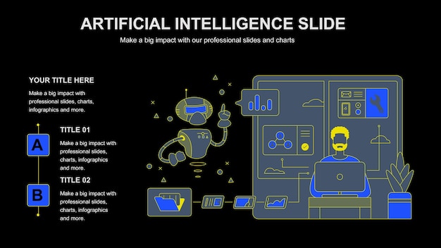 Технология тонкая линия иконы набор инновации робот биометрическая ai индустрия цифровых технологий