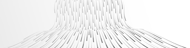 technology vector abstract background with lines big data flow 3d abstraction of nanotechnology and science electronics and digital style wire net dimensional perspective