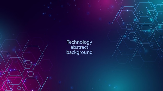 technology vector background design