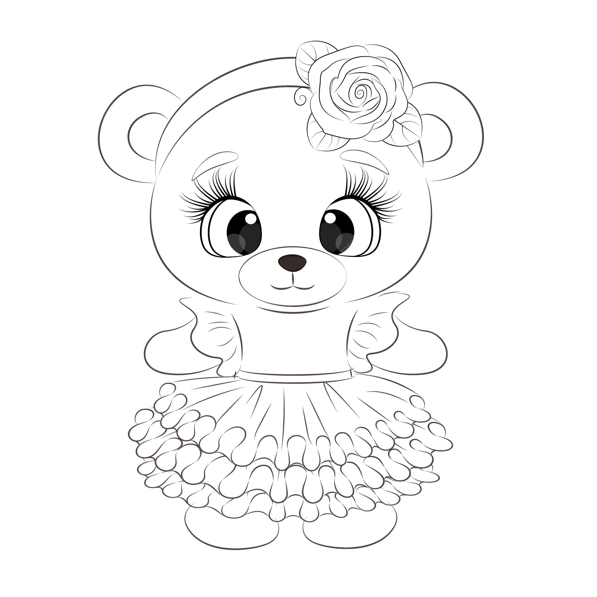 teddy bear coloring pages