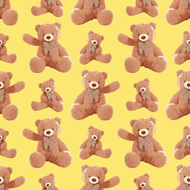 TEDDY BEAR PATTERN 11