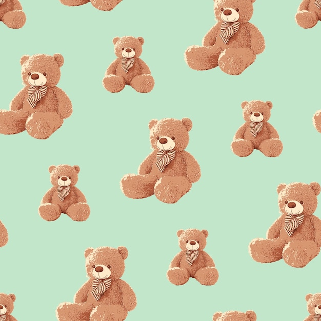 TEDDY BEAR PATTERN 16