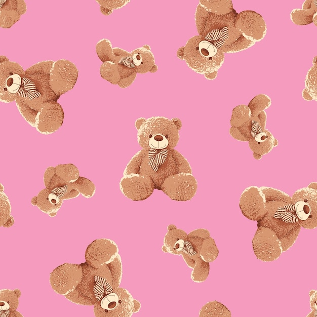 Teddy bear pattern 18