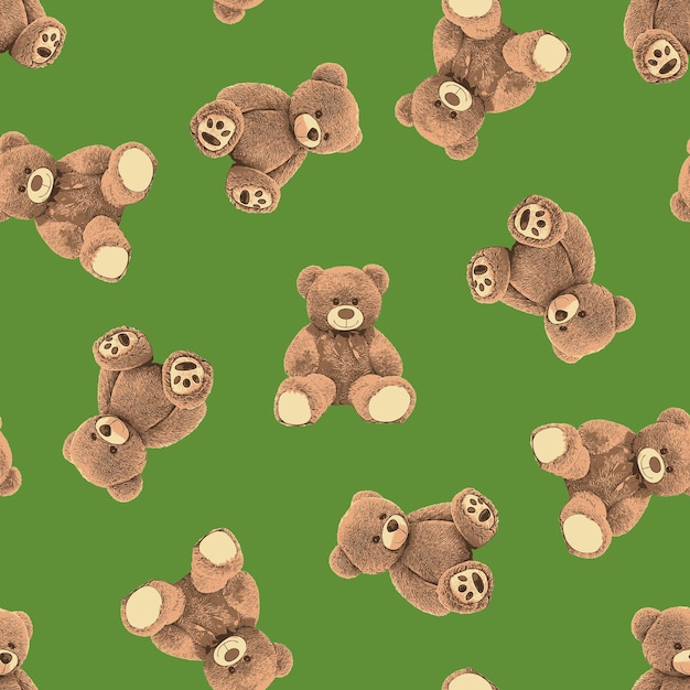 TEDDY BEAR PATTERN 33