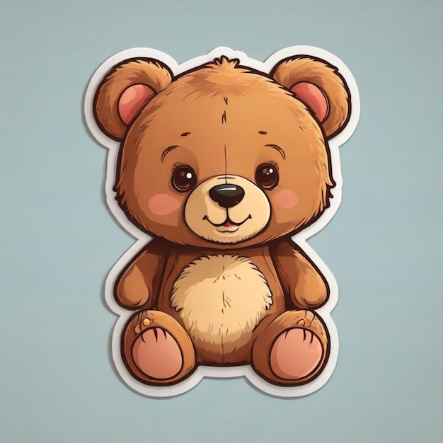 Vector teddy bear vector background