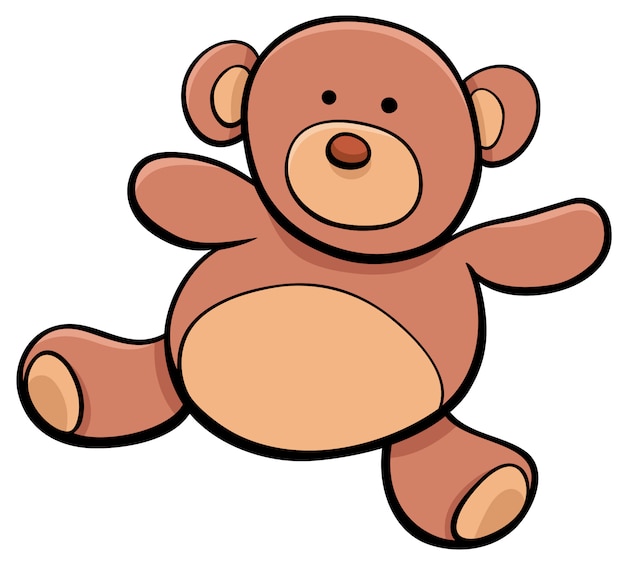 teddybeer cartoon speelgoed clip art