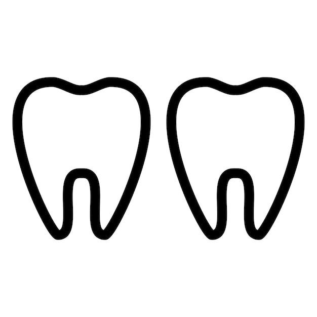 Teeth Icon Style