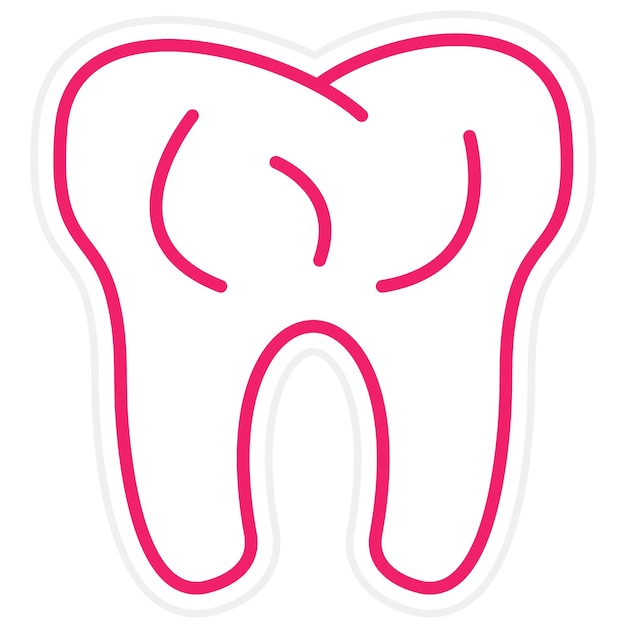 Teeth Icon Style