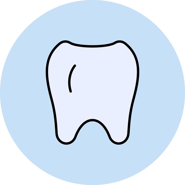 Vector teeth icon vector image can be used for dental care