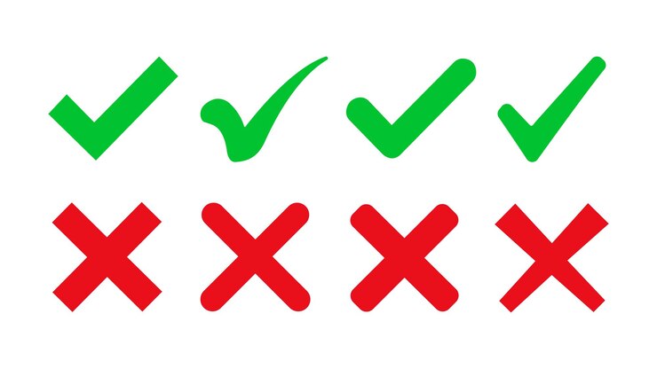 Vector teken- en kruissymbolen