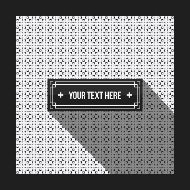 Tekst achtergrond met zwart-wit patroon. Handig voor bedrijfspresentaties, reclame en webdesign. Neutrale stijl
