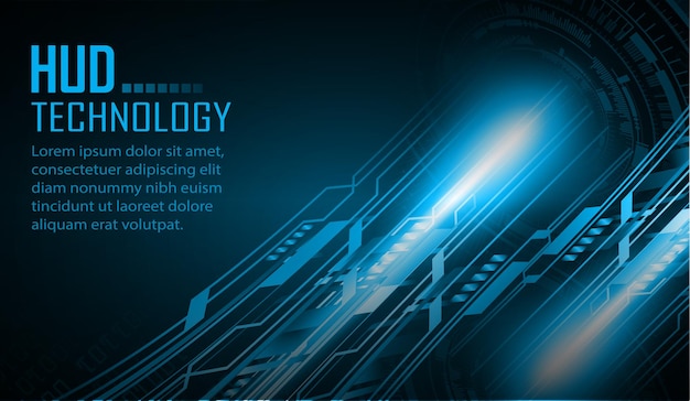 tekst cyber circuit toekomstige technologie concept achtergrond