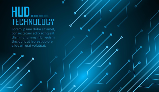 tekst cyber circuit toekomstige technologie concept achtergrond