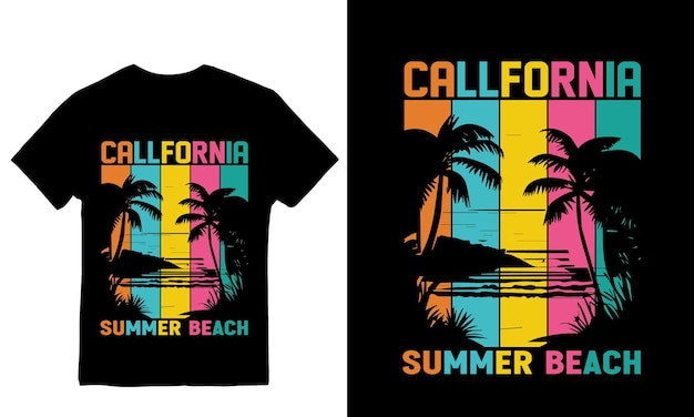 Tekst voor de zomervakantie Typografie T-shirtontwerp