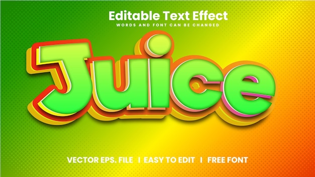 Teksteffect Bewerkbare Premium Vector