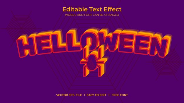 Teksteffect halloeen