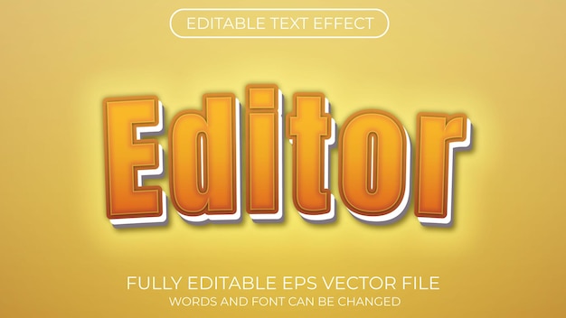 Teksteffect van de redacteur