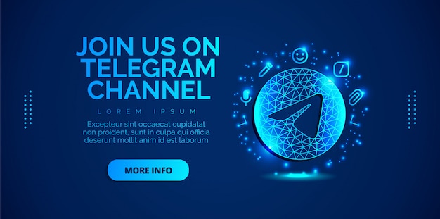 Telegram social media design