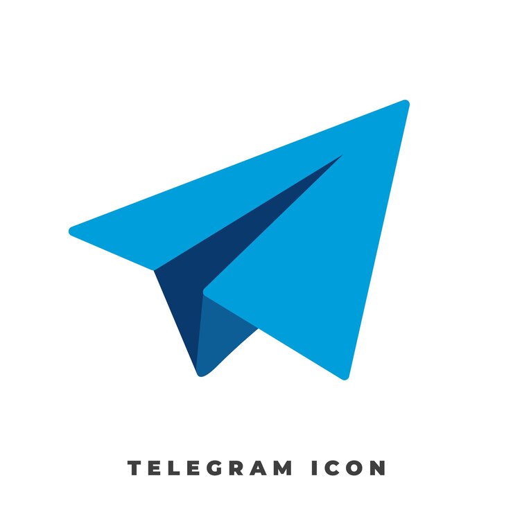 Vector telegram symbol icon social media logo