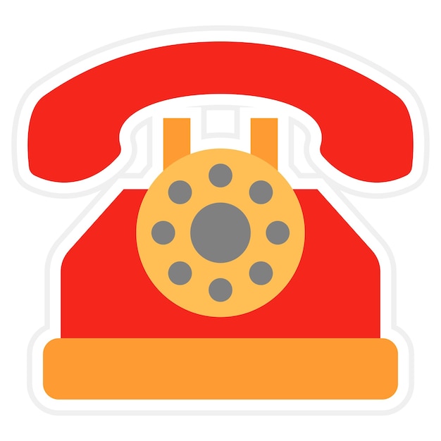 Vector telephone icon