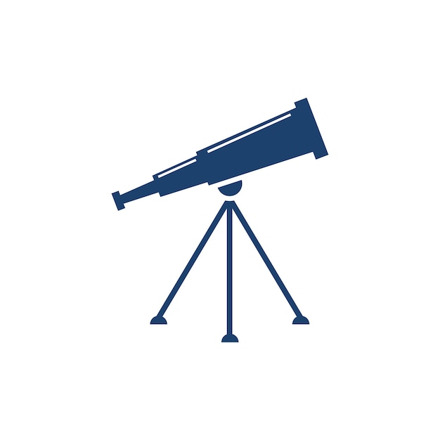 Telescope Icon Vector Design Template