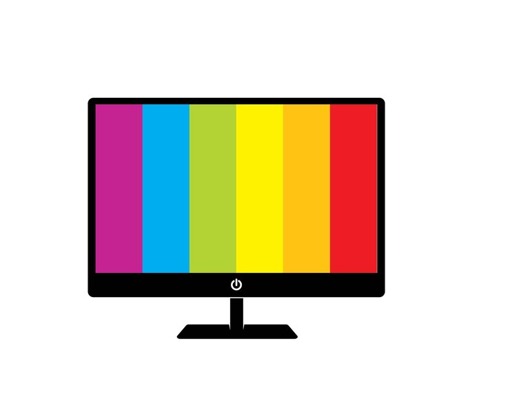 Vector televisie pictogram logo vectorillustratie