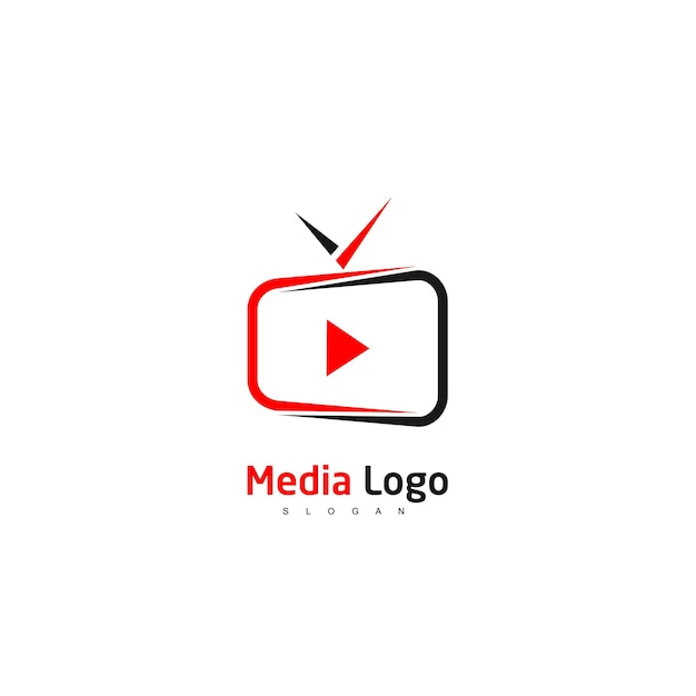 Modello di progettazione del logo della televisione