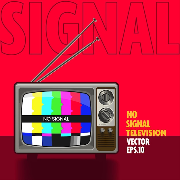 Vector television no signal