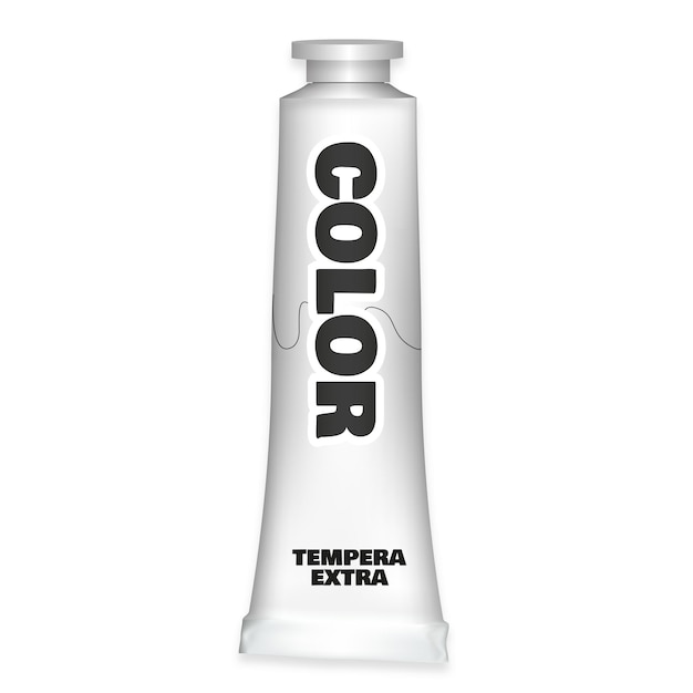 Vector tempera white