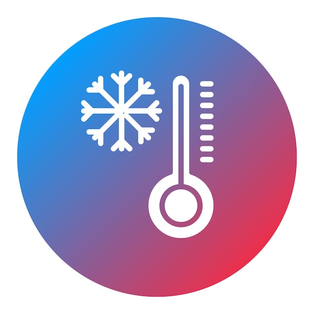 Temperature icon vector image Can be used for Ski Resort