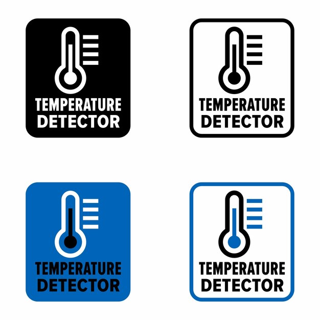 Temperatuurdetector weerstand thermometer sensor informatiebord