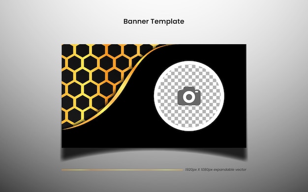 Vector template background for welcome banner or website