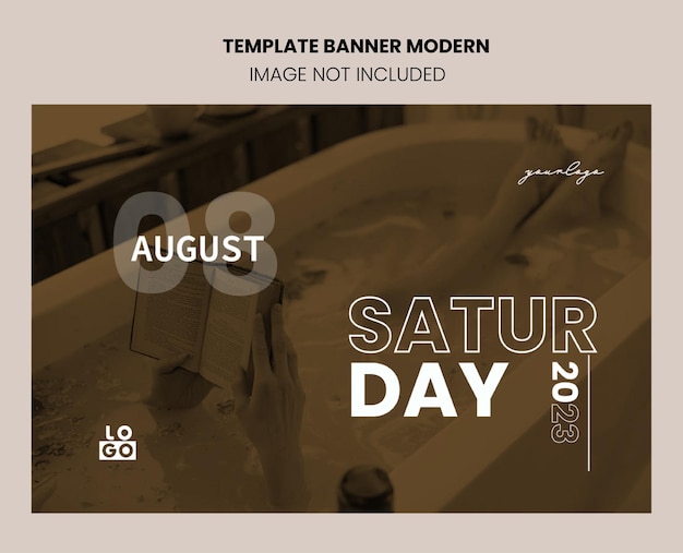 Template banner modern