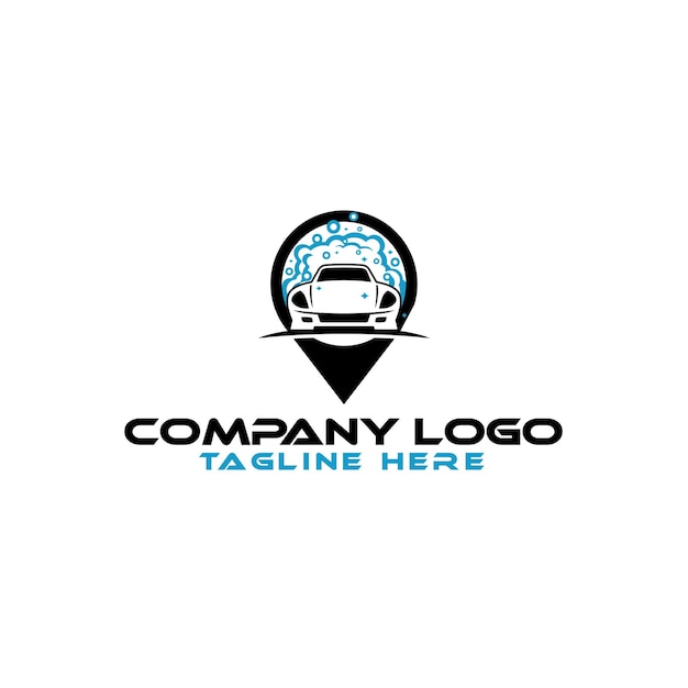 A template of car Logo cargo delivery and Logistic