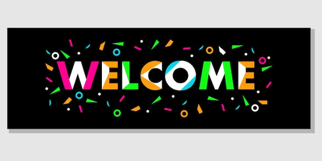 Template Custom Welcome Banners